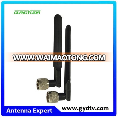 Strong signal GSM 3G 4G rubber antenna 5dbi duck shape with SMA OR N male plug for Mobile Cell phone