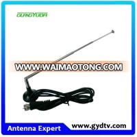 Newest factory hot can be bent rod Active magnetic base car tv antenna for all of cars